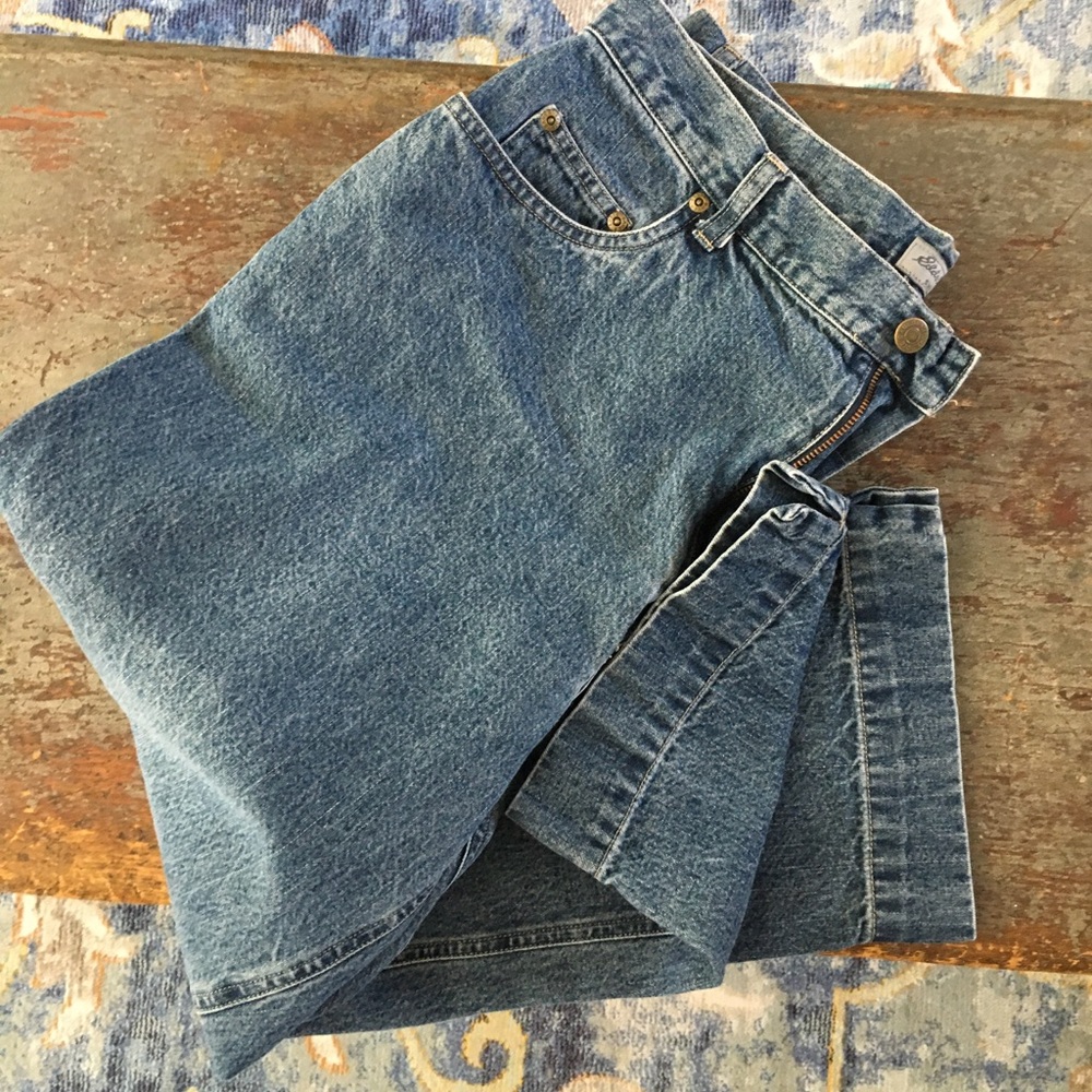 Vintage Eddie Bauer denim capris - Picture 4 of 6